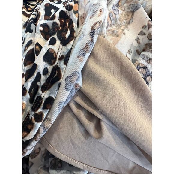 Sleeveless Animal Print Dress - Picture 7 of 9